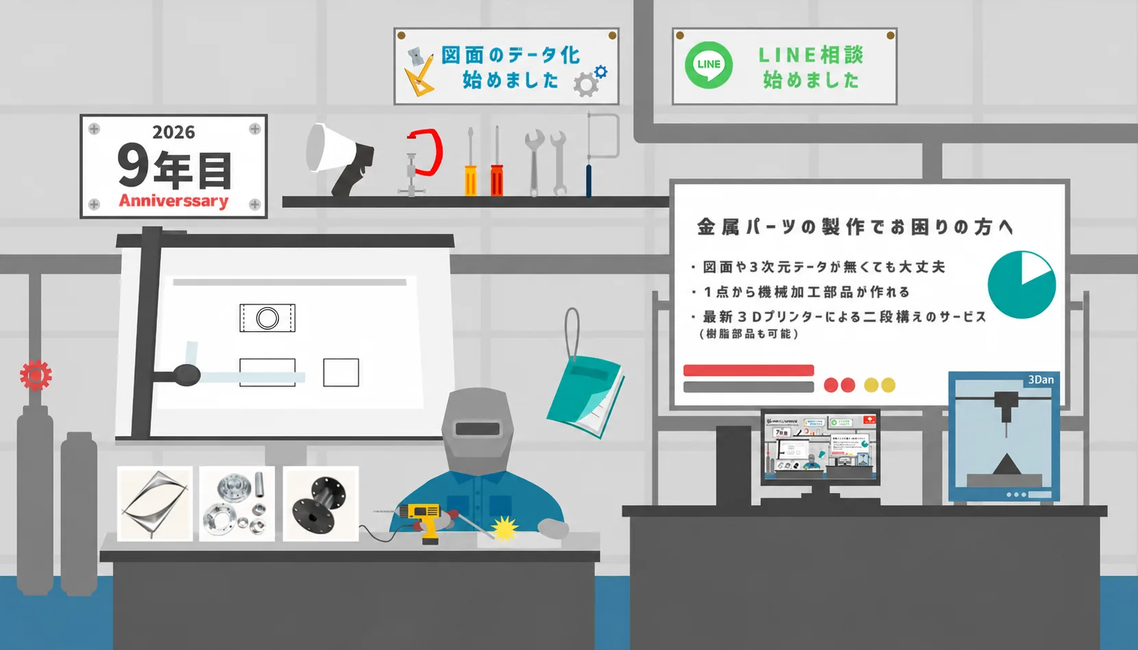 METAL WORKS WEBで頼めるオンデマンド金属加工サービス
